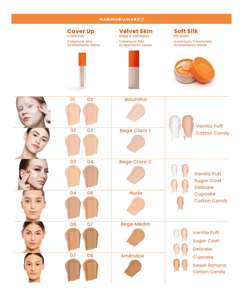 Pó Solto Facial Soft Silk Mari Maria Makeup (escolha A Cor)