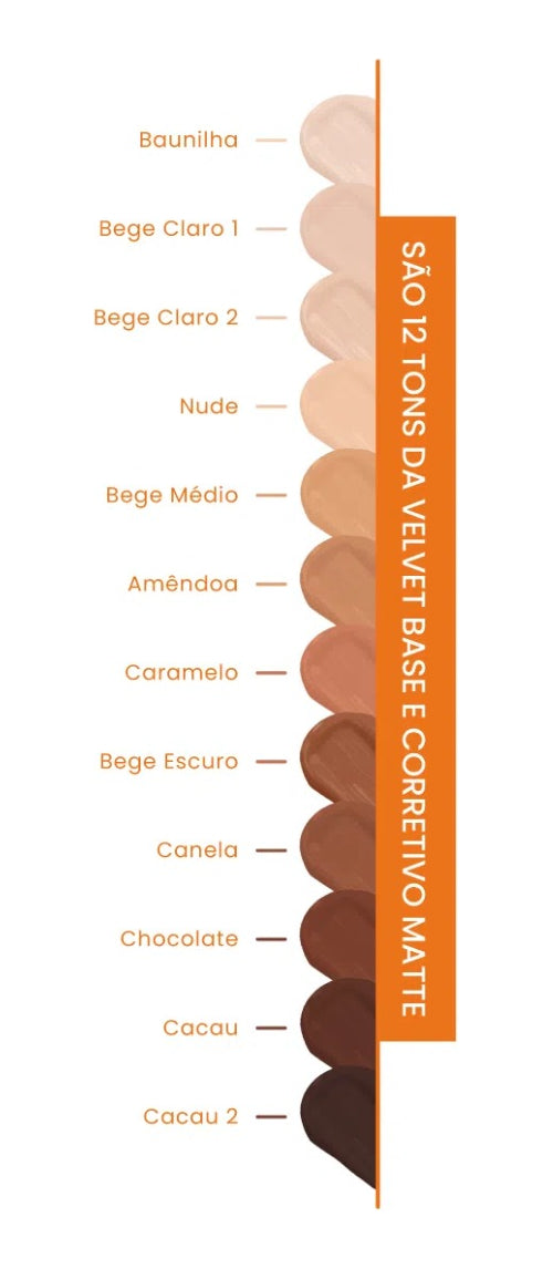 Base De Maquiagem E Corretivo Matte Mari Maria Makeup