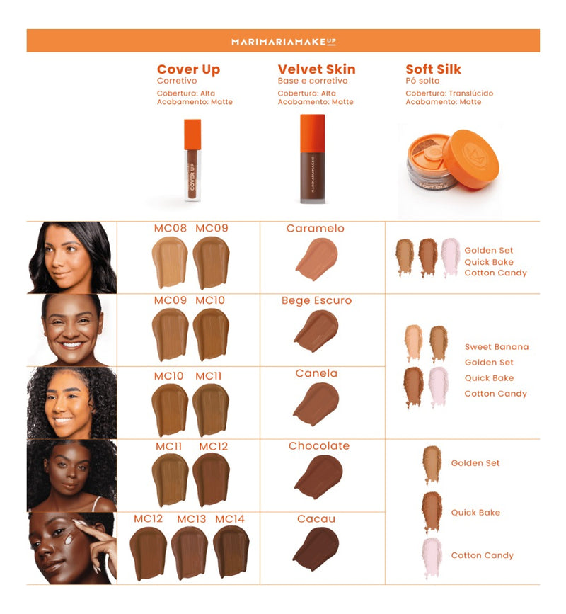 Pó Solto Facial Soft Silk Mari Maria Makeup (escolha A Cor)