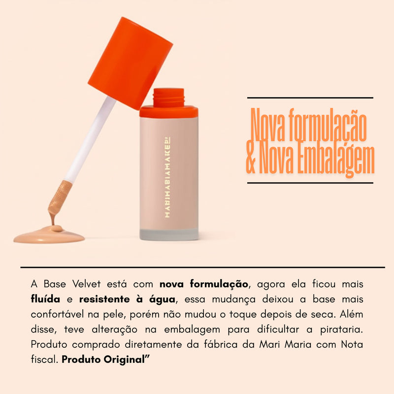 Base De Maquiagem E Corretivo Matte Mari Maria Makeup