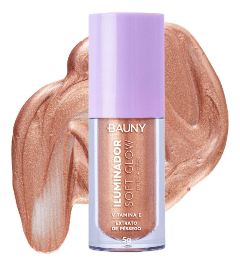 Iluminador Líquido Soft Glow Bauny 5g Tom da maquiagem Sunset