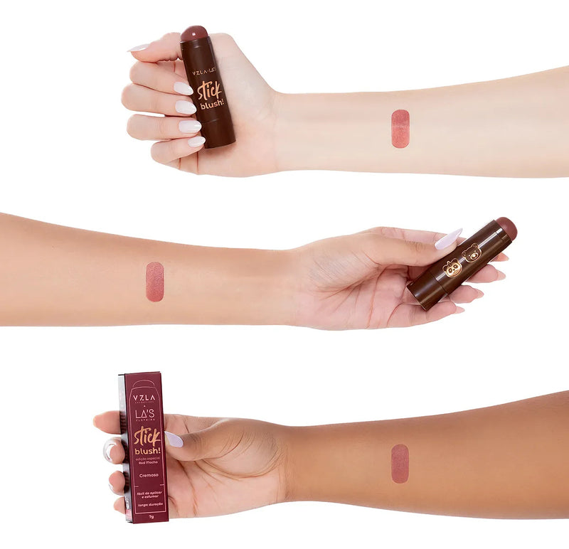 Blush Stick Vizzela E La's - Edição Especial Red Mocha
