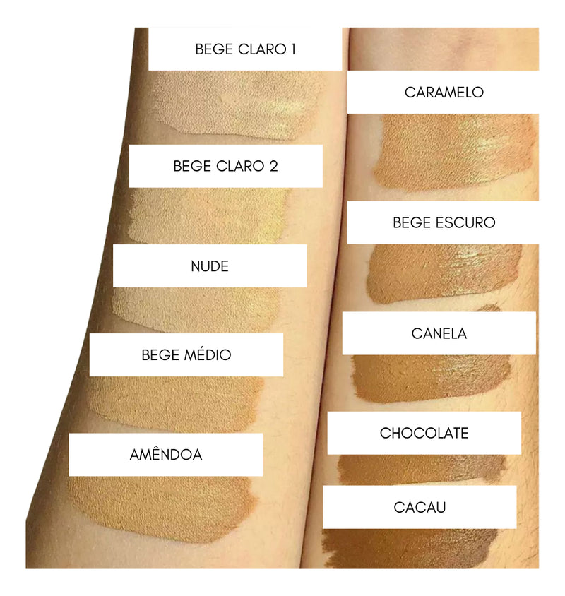 Base De Maquiagem E Corretivo Matte Mari Maria Makeup